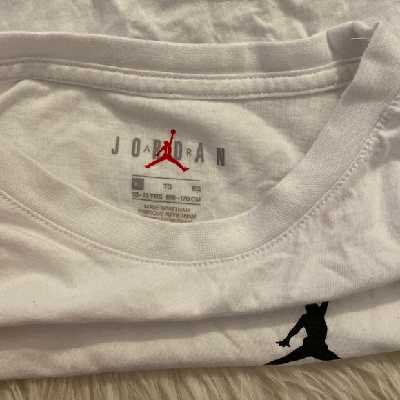 Air Jordan Nike White Long Sleeve - Picture 4 of 5